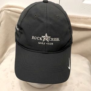 NWOT Nike Golf Men’s Golf Har, Charcoal Gray, Rock Creek Golf Club, Adjustable